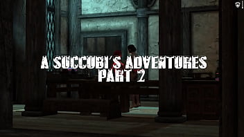 A Succubi&#039_s Adventure part 2. A Stop at Dragonsreach