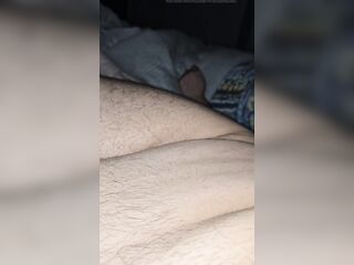 Step mommy in daybed with step son in nature's garb with low erection