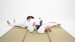 Judo Girl Yawara-chan] Naked Judo Class ♡ Kamishiho-gatame