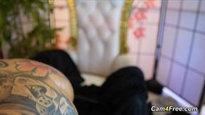 Big Ass Tattooed Babe Gets Her Butt Hole Wrecked