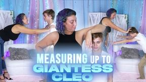 Measuring Up To Giantess Cleo (HD MP4)