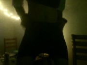 My first striptease and just dancing moving around having FUN!!!