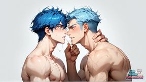 Sunlit Bedroom Cumshot Naughty Gay Sex Scene!