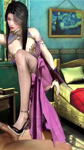Curves of the Queen: Virtual Fantasy - 3D Animation Hentai