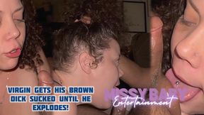 Upclose Wet Blowjob and Cum in Mouth