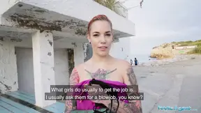 Public Sex – Siliva Ruby gets her tattooed body fucked