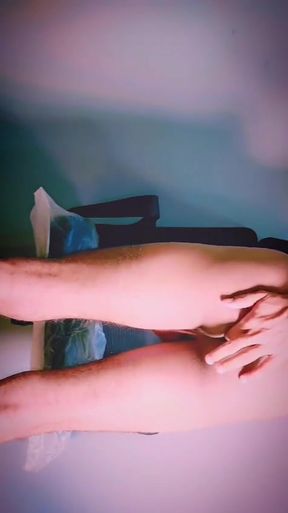 Desi gay boy non stop prostate orgasm deep and hard fucking my Ass   Clip 1