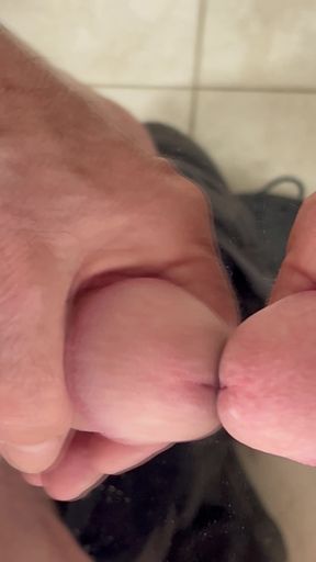 MY THICK COCK AGAIN BEING WANKED