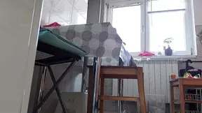 Hairy Brunette Pussy &mdash;  Big Tits &mdash;  Sensual Hairy Woman in the Kitchen Sexy milf &mdash;  Hairy Pussy &mdash;  Big Ass