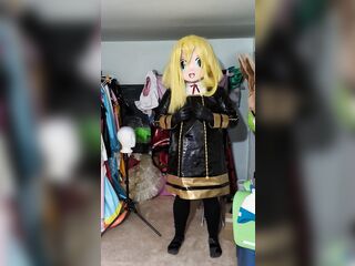 Kigurumi PVC Cosplay Breathplay Crotch Tube and Vibraitor