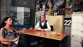 Fucking a rockstar - Harley Sixx willing to get fucked hard to become a rock star