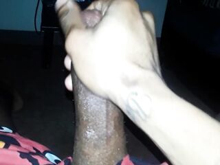 Stroked my jock for the lady's (Cum Discharged)