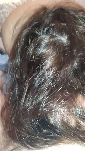 Cum Hair, Hairjob