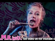 AMSR  licking sucking - More on ASMR katz FREE Youtube - Check it
