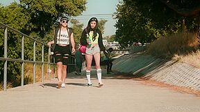 Gia Derza, Savannah Sixx - The Skater Girl