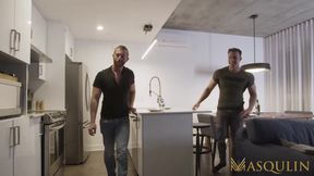 MASQULIN - Hunks Ace Quinn and Tanner Hall raw breed hardcore