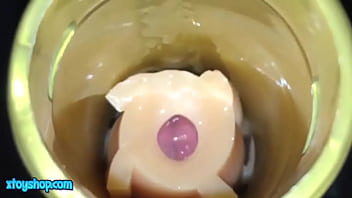 Best Fleshlight Launch Video With Internal Cum Hot Amateur