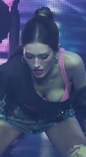 Asian beauty shows off her big boobs and tits