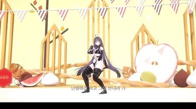 Jiggles as Dances Naked in MMD Hentai