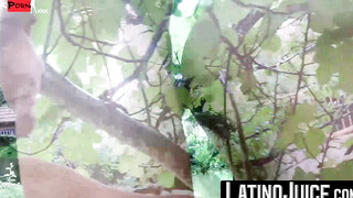LatinoJuice.com - Latino studs Joel and Leo having intense outdoor barebacking