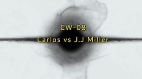 CW-08 JJ Miller vs Carlos Grappling in boxers and spandex