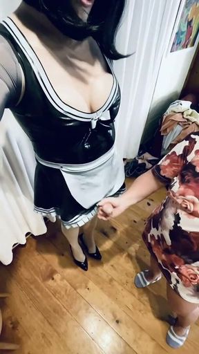 Sinthia maid crossdresser