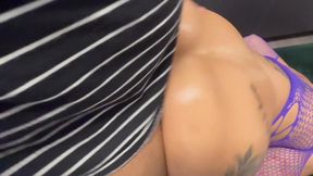 Big Ass Black Bitch Rides Dick Like Crazy