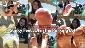 Stink Feet JOI in The Parking Lot - Lost File - Goddess Marcy (15 min)