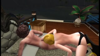 Hot lesbian sex from the first person in the hotel | sims 4 wicked