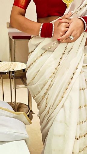 indian desi bahu sex with her sasur ji on first day of her marriage. hindi roleplay.   Clip 1
