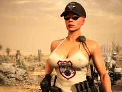 Female Police Officer Busting Balls [ig battle]