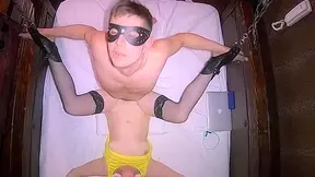 Ginger Caught Masturbating to Friend Vid - Chained and Fucked till Creampie