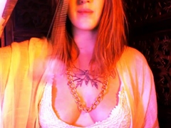 Hot Busty Webcam Babe Masturbate Solo