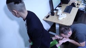 Long Toes and Sexy Feet Getting Her Promotion