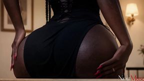 this juicy ebony girl cheated on her boyfriend with me, letting me fuck her tight pussy hard until she screamed like crazy [ai]