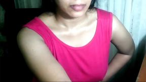 Red Anjel Get Naked and Horny