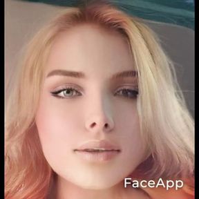 Pictures of me with Face App