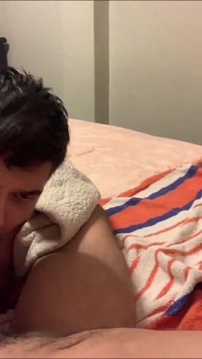Bearded Latino model seduces me until he gives me his cock   Clip 1
