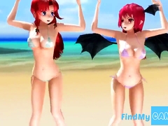 MMD BIKINI DANCE