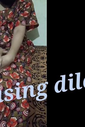 Meena Using Dildo to Satisfy Herself When No One Is Available to Fuck Her