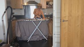 Ironing fetish!