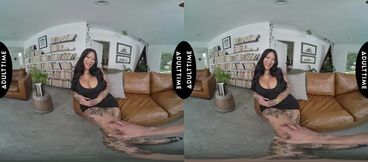 UP CLOSE VR - POV All Natural Tattooed MILF Connie Perignon Is Hungry For Your Big Cock! CUM ON TITS