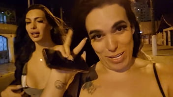 ca&ccedil_ando putaria na rua com a luiza, video 1