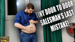 Tiny Door To Door Salesman Gets Eaten - Full HD 1080p - KingMarti - MOV