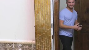 ”Horny blonde Arya Fae films herself during sex”