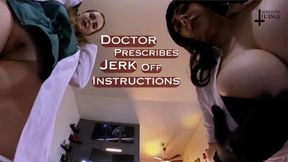 Doctor Prescribes Jerk Off Instructions - HD - featuring Codi Vore and Jane Judge, a medical fetish scene with tiny man humiliation, nurse and doctor domination, shrinking fetish, JOI, medical examination, big ass and tits, cum encouragement, and casu