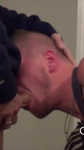 2096 French Slut Fucked Barbakc by His Friend on Sling