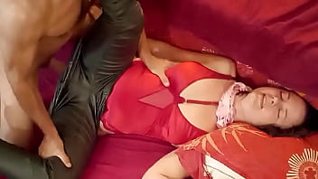 1595 FULL - Fucking White Amateur MILF, Green Leather Pants, Red Satin BodySuit, Heels, Doggy style, POV, Ass Licking, Blowjob, Clothed Black Satin Dress &amp_ Rose Satin Panties, French Slut, Lingeri