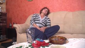 German Brunette Stepmom Gets Unexpected Visit from Horny Stepson Who Doesn&#039;t Contain Sexual Cravings and Sticks Her Deeply