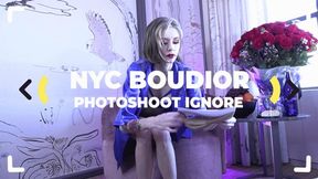 NYC Boudoir Photoshoot Ignore - Lingerie Tease POV by Goddess Kyaa - 1080p MP4